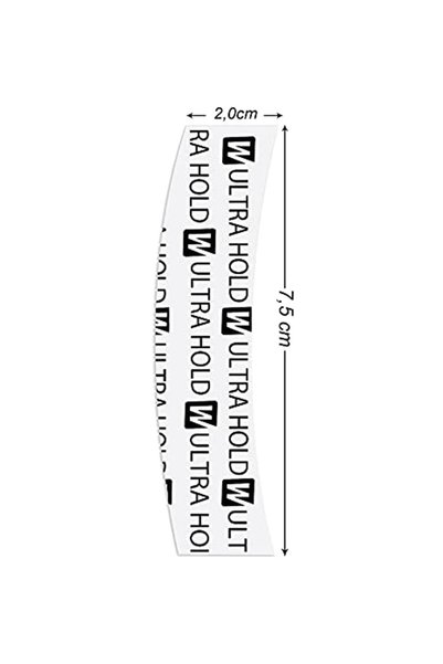 Walker Tape Ultra Hold™ Tape Prosthetic Hair Band Oval (''c'' - 2.0cm X 7.5cm) 36 Pieces