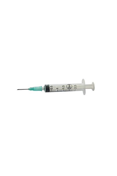 TIBSET Enjektör 2ml 3p Yeşil 100 Adet