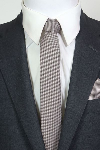 Kravatistan 5.5 Cm Powder Tie Handkerchief Set - Krv-4k 014720