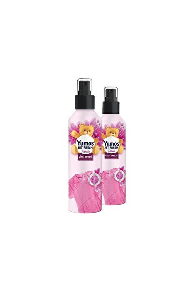 Yumoş Jet Fresh Ütü Etkisi Giysi Spreyi Orkide 200 Ml X 2