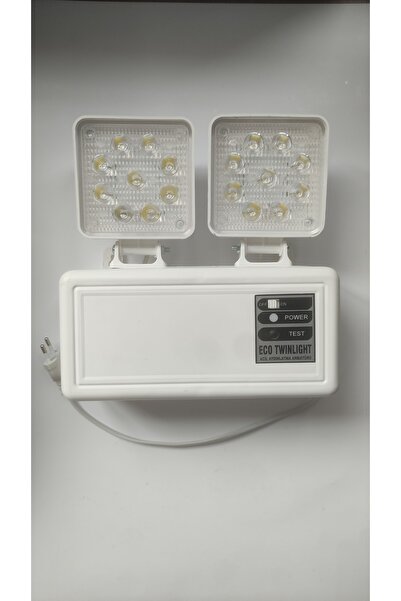 Genel Markalar Acil Aydınlatma Armatürü 2x9F Ledli, Akülü - 6'LI SET