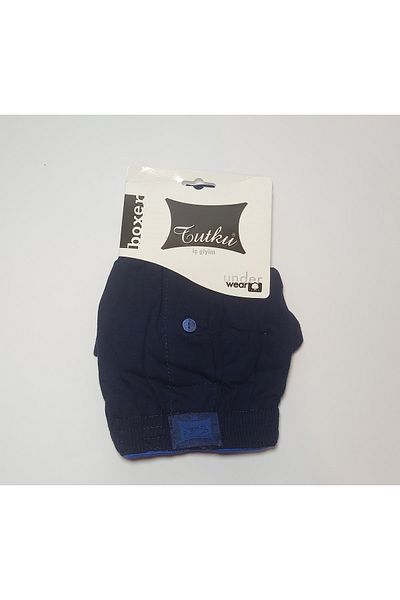 Tutku Combed Cotton Plain Boxers 3 Pieces