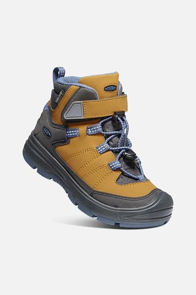 Keen Redwood Mid Wp - Leather Waterproof Snow Boots - Mustard