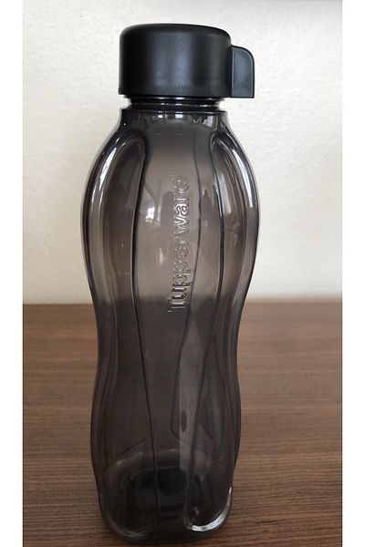 Tupperware Black 1 Liter Water Bottle