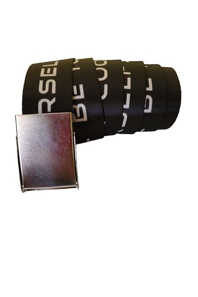 SAR Ζώνη Tactical Style με ασημί μεταλλική αγκράφα