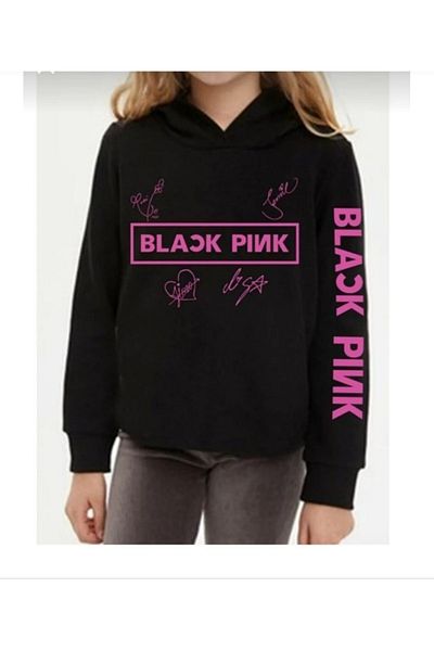 GC GÖKHAN CLUB Blackpink Унисекс суичър Комбинация от чорапи с поставка за молив