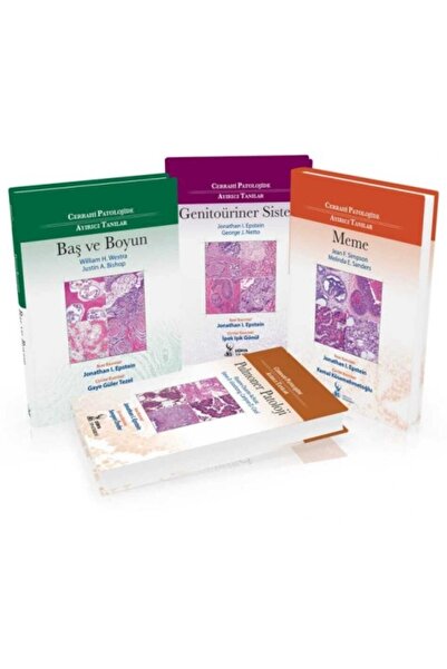 Dünya Tıp Kitabevi Cerrahi Patolojide Ayırıcı Tanılar (SET) Toplam 4 Kitap