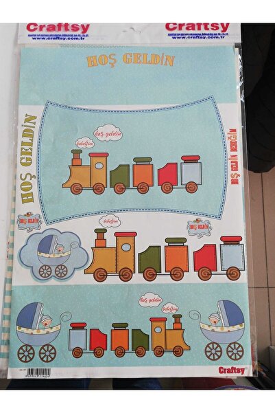 craftsy Dekupaj Kağıdı 5 Adet 33 X 48 Cm