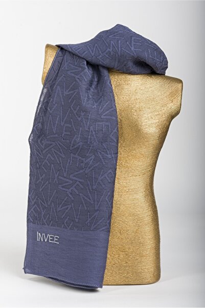 Invee Patterned Smoked Shawl