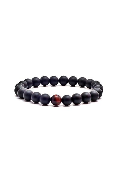 Frilly Onyx Natural Stone Bracelet (febo121)