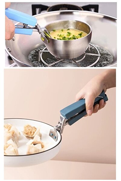 ALBAK Life وعاء الطعام الساخن حامل عموم صينية ملقط مقبض حامل