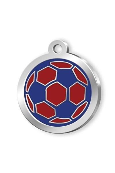 Kef Mineli Series Football Ball Patterned Imprint Claret Red Blue