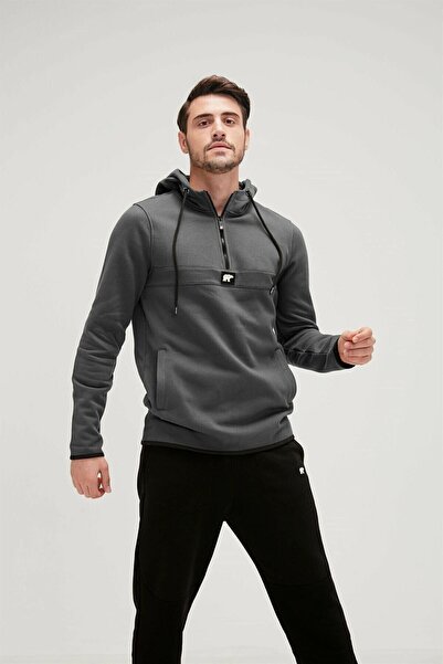 Bad Bear سويت شيرت رجالي من القطن الأساسي بنصف الارتداد 19.02.27.027