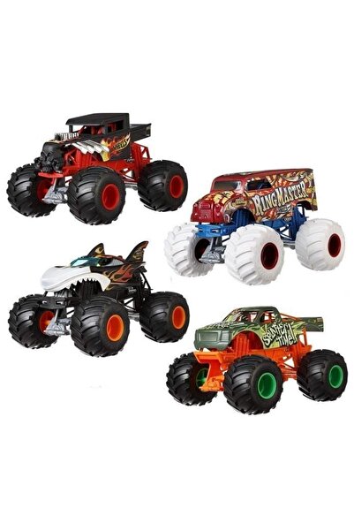 mattel Hotwheels Monster Trucks 1:24 Arabalar Fyj8