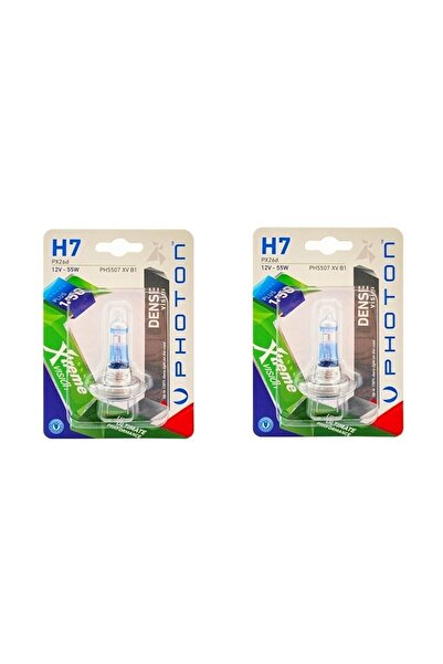Photon H7 Xtreme Vision +%150 Fazla Işık Far Ampül Takımı (2 Adet))
