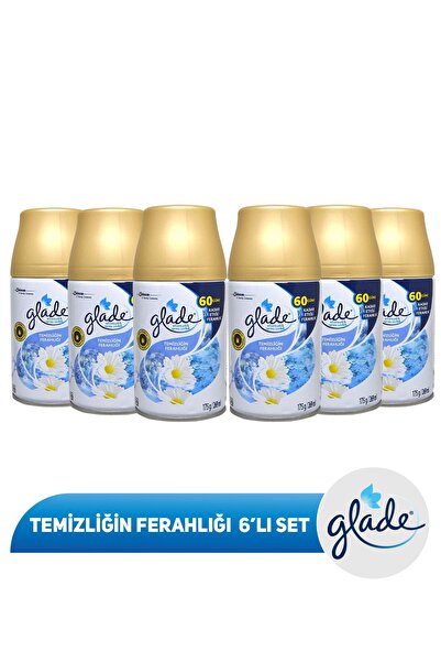 Glade Oda Kokusu Yedek Temizliğin Ferahlığı 6'lı Set