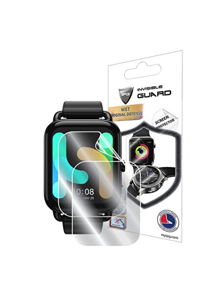 Hydrogel Screen Protector Compatible with Haylou Rs4 Plus Smart Watch (2 PCS)