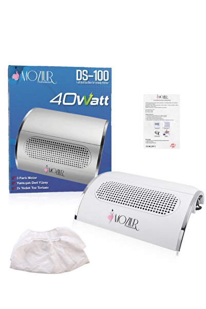 MOZIUR Ds-100 3 Fanlı Protez Tırnak Toz Toplayıcısı 40w