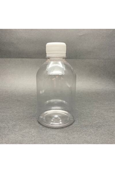 Pause Art Home 250 Cc Düz Model Pet Şişe - Beyaz Kilitli Kapaklı - 250 Ml Boş...