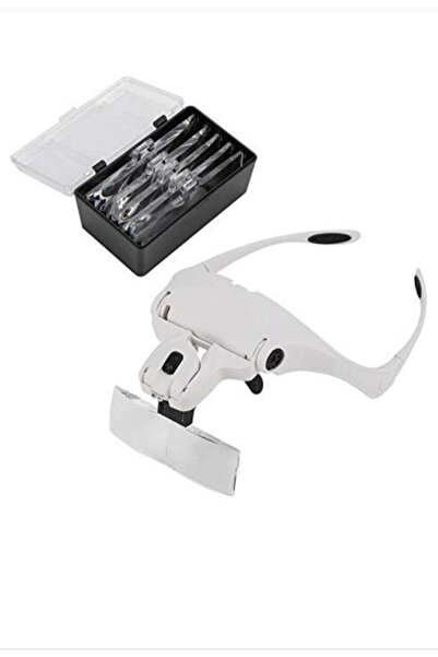 TNL Işıklı Büyüteçli Gözlük