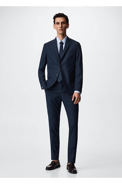 MANGO Man Super Slim Fit Blazer Jacket