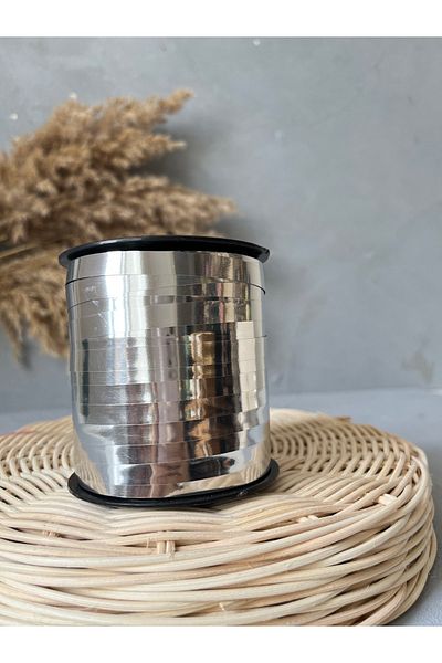 Meyofficial Silver Raffia Binding Decoration Thread