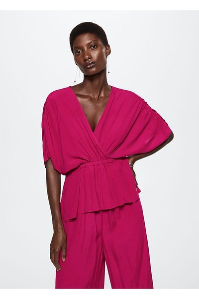 MANGO Woman Ολόσωμη φόρμα Wrap