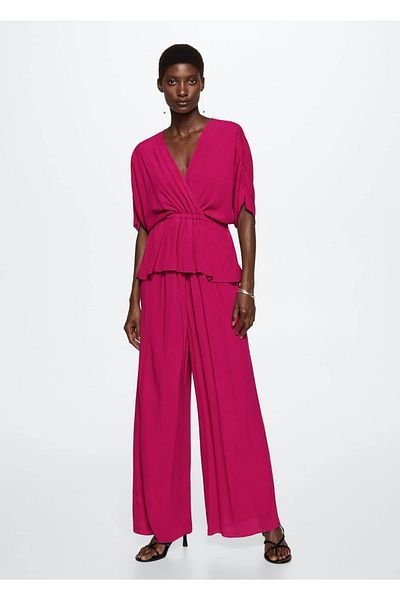 MANGO Woman Ολόσωμη φόρμα Wrap