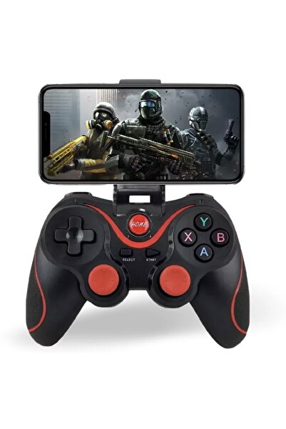 SARETECH Kablosuz Oyun Kolu Bluetooth Joystick Gamepad Uyumlu