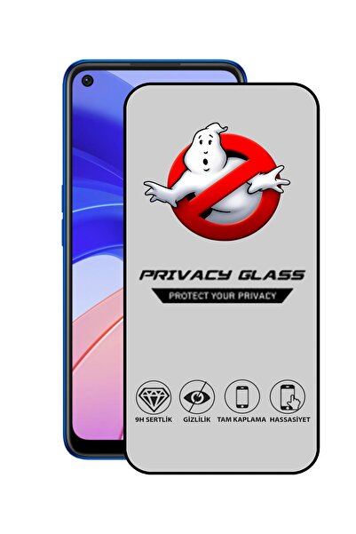CaseArt Oppo A55 4g Tam Kaplayan Gizli Hayalet Temperli Ekran Koruycu Cam