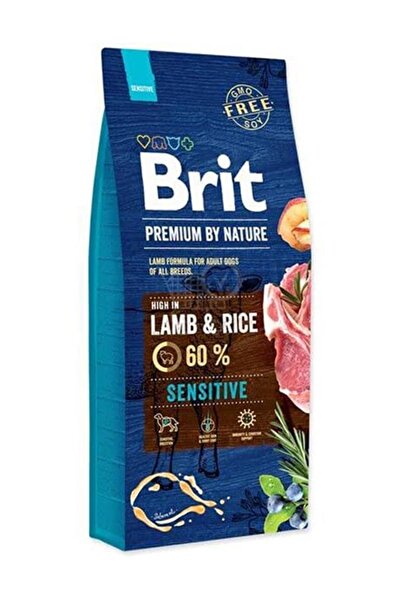 Brit Premium By Nature Sensitive - Kuzu Etli Hipoalerjenik Hassas Sindirim Yetişkin Köpek Kuru Mama