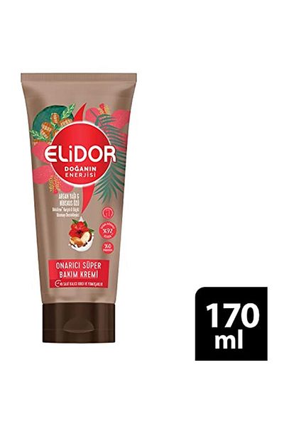 Elidor Nature's Energy Repair Super Hair Conditioner - Argan Oil and Hibiscus Extract Anti Loss
