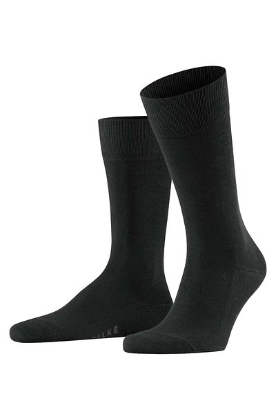 FALKE Herren Socken – Family SO, Uni Baumwollmischung Versatile Strümpfe
