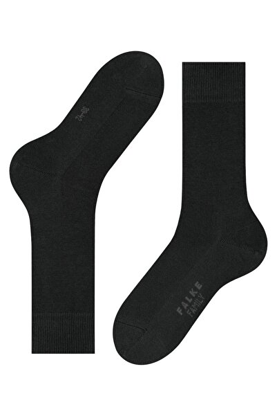 FALKE Herren Socken - Family SO, Allrounder Strümpfe, Uni, Baumwollmischung