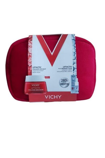 Vichy Lifactif Collagen Specialist Cream 50 Ml- Liftactiv H.a Epidermic Filler Serum 10 Ml Hed
