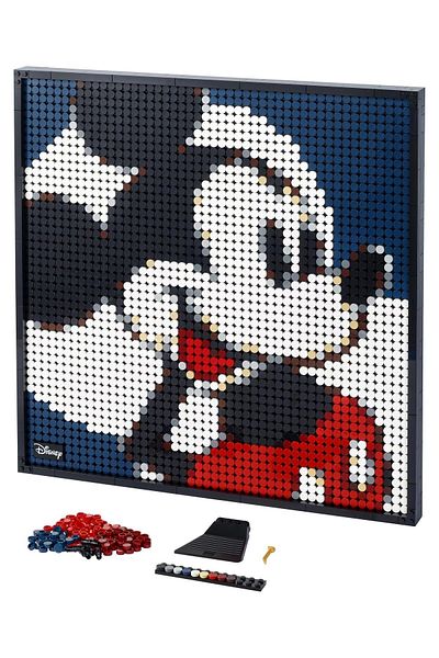 LEGO ® Art Disney's Mickey Mouse 31202 - Wall Decoration Building Set for Adults 2658 Pieces