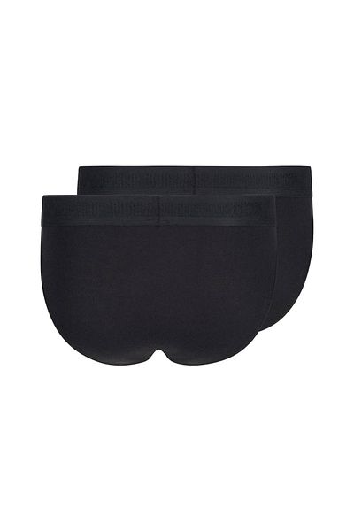 Skiny Herren Brasil-Slip, 2er-Pack – Baumwolle Retro, Unterhose, Feinripp, Baumwolle