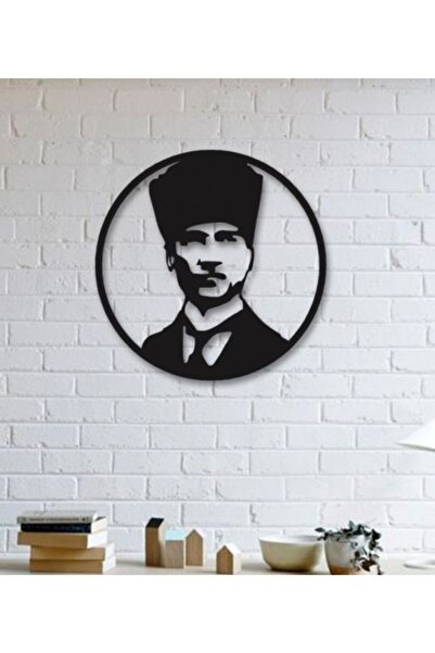 Şirin Lazer Πορτρέτο Μουστάφα Κεμάλ Ατατούρκ 40 εκ. MDF