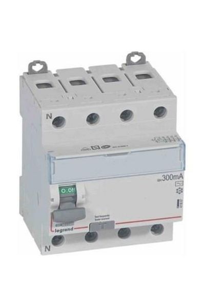 Legrand 411667   Dx3 Rcd - 4P Ac 80A 300Ma Leakage Protection Bur