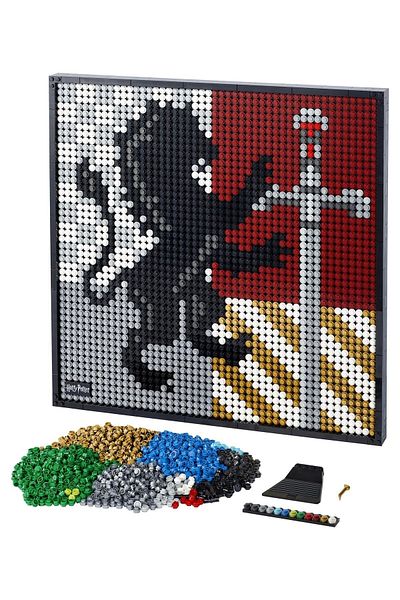 LEGO Art Harry Potter™ Hogwarts™ Crests Building Set 31201 (4249 Pieces)