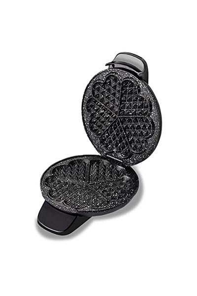 KORKMAZ Mia Black Waffle Maker