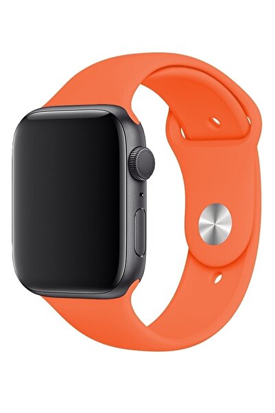 Mi7a Apple Watch Kordon 1 2 3 4 5 6 7 Se  Uyumlu Seri 42 Mm/44 Mm/45mm Siliko...