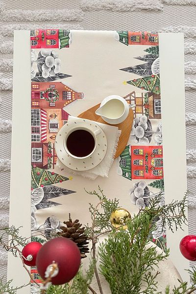 RİTMOHOME Winter New Year New Year Runner