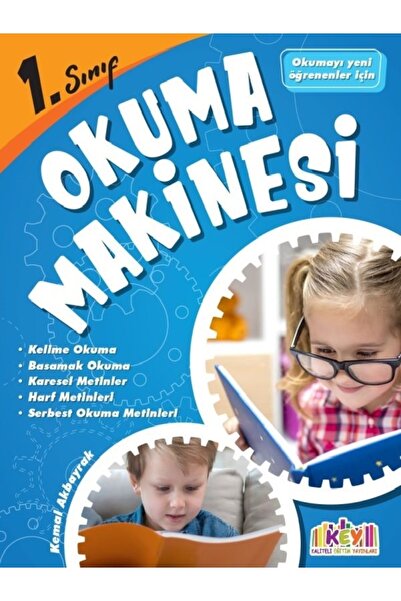 Key Kaliteli Eğitim Yayınları Key Yayınları 1.sınıf Okuma Makinesi