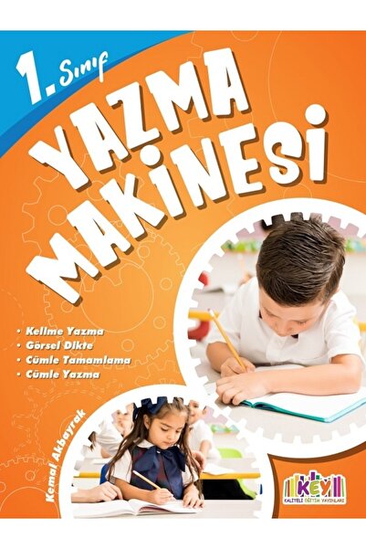 Key Kaliteli Eğitim Yayınları Key Yayınları 1.sınıf Yazma Makinesi