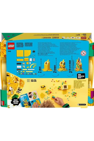 LEGO ® DOTS Sevimli Muz Kalemlik 41948 - 6 Yaş ve Üzeri Çocuklar için El Sanatları Seti (438 Parça)