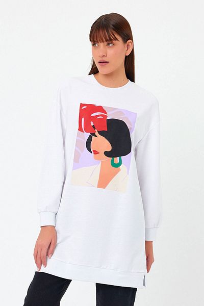 Avones Women's Printed Tunic