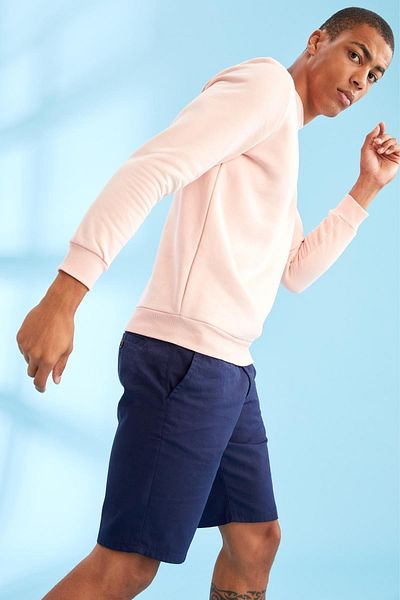 DeFacto Regular Fit Crew Neck Basic βαμβακερό φούτερ