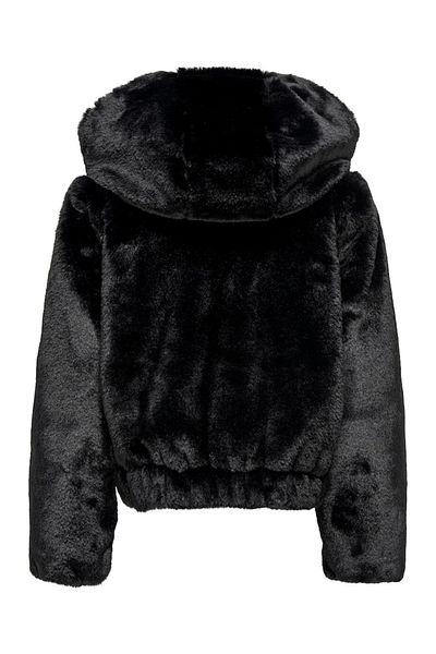 ONLY Kogmalou Faux Fur Hood Jacket Cp Otw