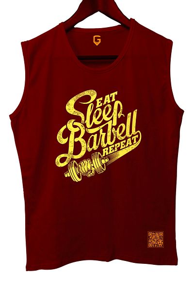 TOP GLORY Sleepbarbellx Sleeveless Athlete T-shirt Tank Top